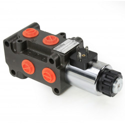 12 V SOLENOID VALVE FOR HYDRAULIC SYSTEM 3/8" SIX-WAY
