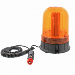 WARNING LAMP "COCK" MAGNET 12-24V LED, ORANGE, LIGHTER...
