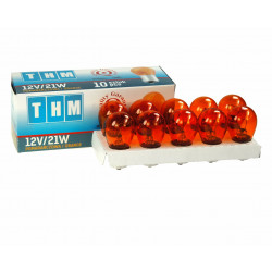 12V/21W ORANGE DIRECTIONAL BULB (SOLD IN PIECES OF 10)