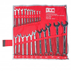 CRV COMBINATION WRENCHE SET 6-32 MM 21 PIECES