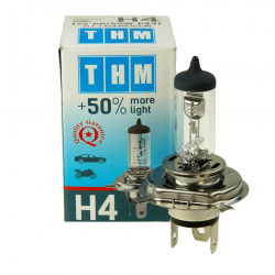 BULB H4 12V 60/55W P43T ( NT WITHOUT COLLAR) +50%