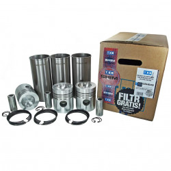 KIT RIPARAZIONE MOTORE MF-3 PERKINSD3.152 4ANELLI...