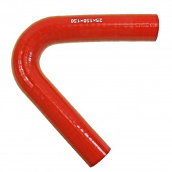 COUDE SILICONE 135 Q25 150X150 MM ENTREE TURBO