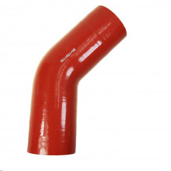 SILICONE ELBOW 45 Q80 150X150 MM TURBO INLET