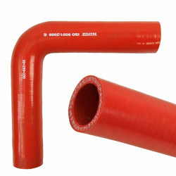 COUDE SILICONE 90 Q50 250X250 MM ENTREE TURBO