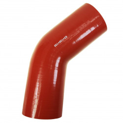 SILICONE ELBOW 45 Q83 150X150 MM TURBO INLET