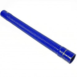 SILICONE FLEXIBLE HOSE Q44.5X600 MM BLUE TURBO INLET