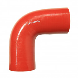SILICONE ELBOW 90 Q76 150X150 MM TURBO INLET