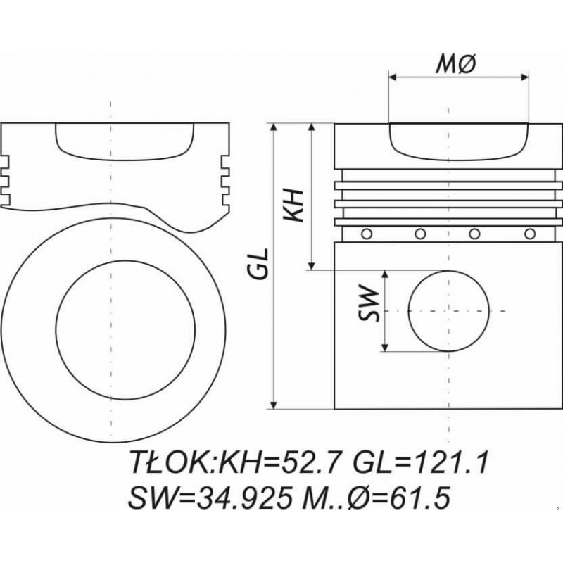   Referenznummer  101054P01, PR880HTCR, 0433010, 92144800  