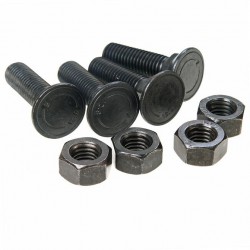 ŚRUBA M12 X45 PŁUŻNA KL.12.9 DIN Z NAKRĘTKĄ KPL