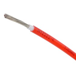 CABLE SOLAIRE FIL 6MM 86 FILS / FILS ROUGES ELCUP MODELE 2