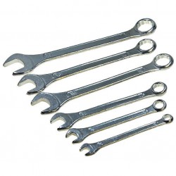 SET OF COMBINATION WRENCHES 6-17MM 12 ELEMENTS