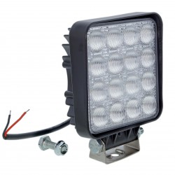 FARO DA LAVORO A LED 48W 16X3W 3000 LM 48W LENTI TAGLIO...