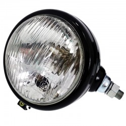 FRONT HEADLIGHT RIGHT METAL C-360 C-330 ROUND WITH...