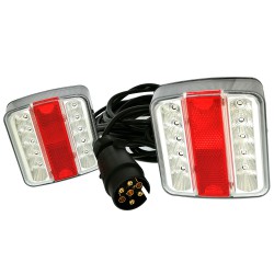LED LIGHTING KIT FOR TRAILERS (CLEAR LAMP) 12V LENGTH...
