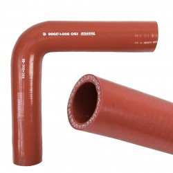 CODO SILICONA 90 Q50 300X300 MM ENTRADA TURBO