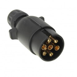 WTYCZKA WTYK PRZYCZEPY 7-PIN PLASTIKOWA (ELASTYCZNY, NIE...