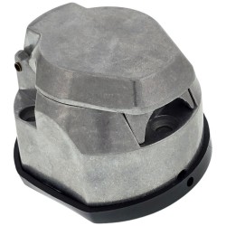 GNIAZDO PRZYCZEPY 7-PIN METALOWE KWADRATOWE HAKA...