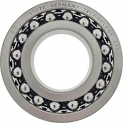 ŁOŻYSKO KULKOWE WAHLIWE 1207K OTWÓR STOŻKOWY K ( 1:12)