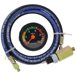 MANOMETR C360 WSKAŹNIK ZEGAR CZUJNIK CIŚNIENIA OLEJU Z...