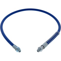 PRZEWÓD KOŃCÓWKI SMAROWNICY 80CM 0.8M ELASTYCZNY NIEBIESKI