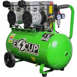 KOMPRESOR POWIETRZA 50L 2X750W BEZOLEJOWA CICHA...