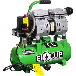 KOMPRESOR POWIETRZA 8L 900W 60DB BEZOLEJOWA CICHA...