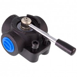 ROZDZIELACZ OBROTOWY 3-DROŻNY - HYDRAULICZNY ZAWÓR KULOWY...