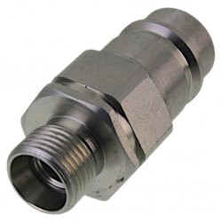 SZYBKOZŁĄCZE HYDRAULICZNE M18X1.5 WTYCZKA EURO GWINT...