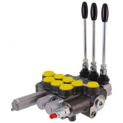 ROZDZIELACZ HYDRAULICZNY 3 SEKCYJNY Z JEDNA SEKCJA PŁYWAJąCą