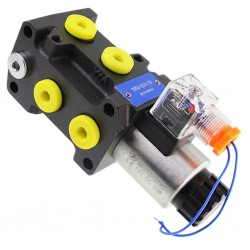 ELEKTROZAWÓR 12 V UKŁADU HYDRAULICZNEGO 3/8" SZEŚCIODROGOWY