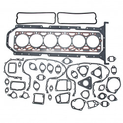SET OF ENGINE GASKETS C-385 6 CYL SUPER TURBO WITH HOLES