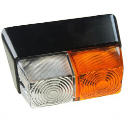 LAMPA FP204 PRZÓD LEWA MTZ T25 METALOWA Z ŻARÓWKĄ